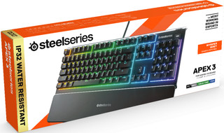SteelSeries Apex 3 RGB Gaming Toetsenbord Qwerty