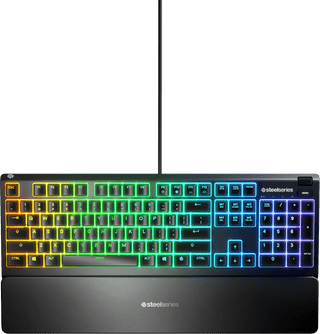 SteelSeries Apex 3 RGB Gaming Keyboard QWERTY