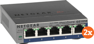 Netgear GS105E ProSafe Plus Duo Pack