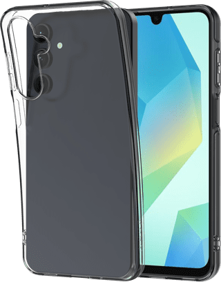 Just in Case Soft Design Samsung Galaxy A16 Back Cover Transparent