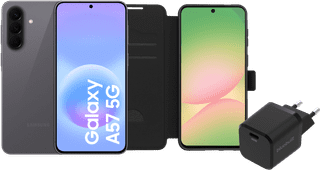 Samsung Galaxy A57 128GB Gray 5G + Basic Accessory Pack