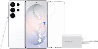 Samsung Galaxy S26 Ultra 512 Go Blanc 5G + Pack d'Accessoires de Base