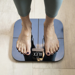 Garmin Venu 2S Grijs + Garmin Index S2 Smart - Zwart