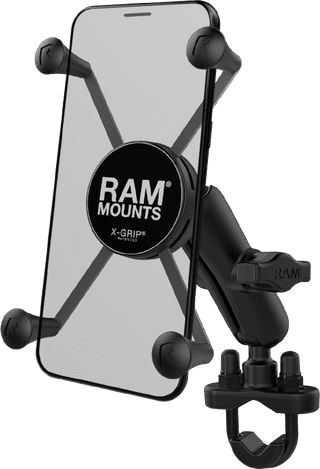 RAM Mounts Support de Téléphone Universel Moto U-bolt Guidon Grand