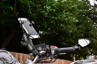 RAM Mounts U-Bolt Phone Mount Motorcycle Handlebar Small