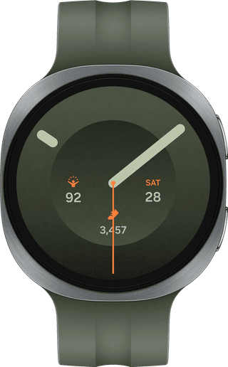 Samsung Galaxy Watch 9 5G Argent/Vert 44 mm