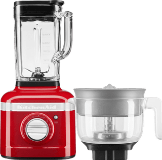 KitchenAid Artisan K400 5KSB4026EER Rouge Empire + Embout Presse-agrume