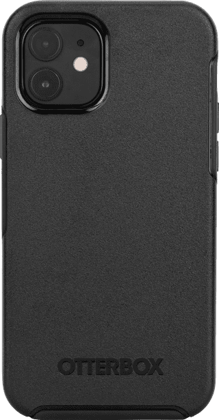 OtterBox Symmetry Apple iPhone 12 / 12 Pro Back Cover Black