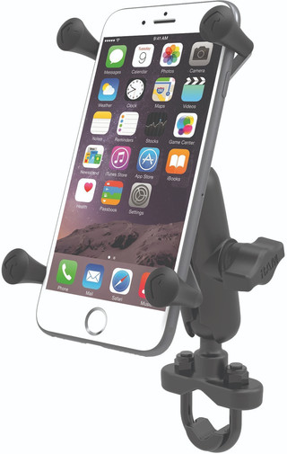 RAM Mounts U-Bolt Phone Mount Motorcycle Handlebar Large