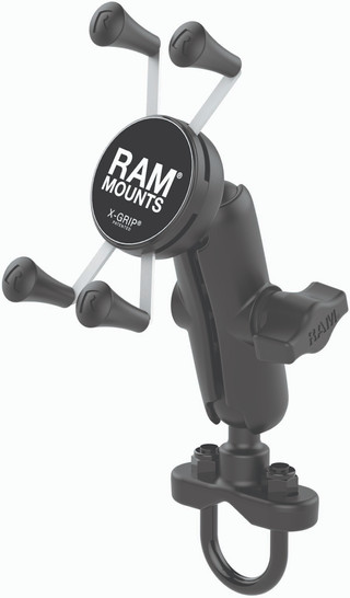 RAM Mounts U-Bolt Phone Mount Motorcycle Handlebar Small