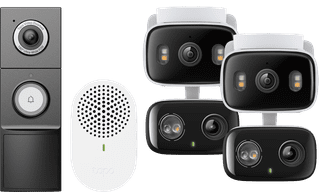 TP-Link Tapo C246D Duo Pack + D235 Smart Battery & Wired Doorbell