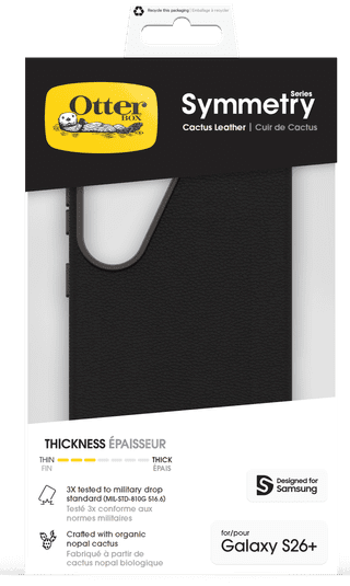OtterBox Symmetry Samsung Galaxy S26 Plus Back Cover Black