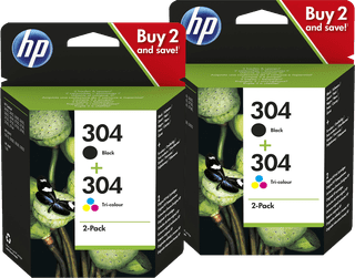 HP 304 Cartridges Duo Combo Pack