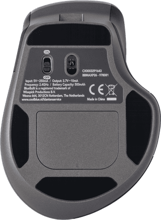 BlueBuilt Maximus Pro Wireless Ergonomic Bluetooth Mouse