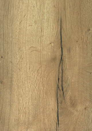 Euroseats Plastic Worktop Natural Oak - 25mm 120x80