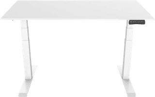 Euroseats Electric Sit-Stand Desk 140x80 White/White