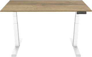 Euroseats Electric Sit-Stand Desk 140x80 White/Oak