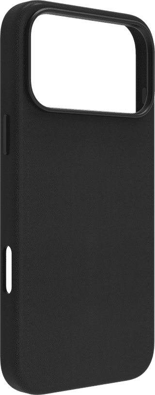 BlueBuilt MagSafe Coque iPhone 18 Pro Max Cuir Noir + Porte-carte Cuir Noir