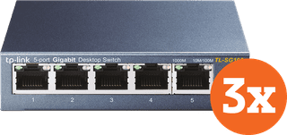 TP-Link TL-SG105 3-Pack