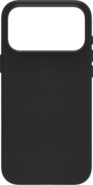 BlueBuilt MagSafe Coque iPhone 18 Pro Max Cuir Noir + Porte-carte Cuir Noir