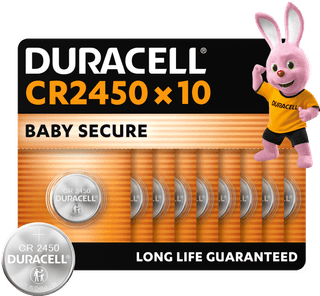 Duracell Specialty CR2450 lithium knoopcelbatterijen 3V 10 stuks