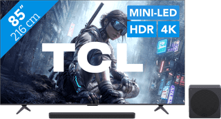TCL QD Mini-LED 85" T8D (2026) + TCL A65K