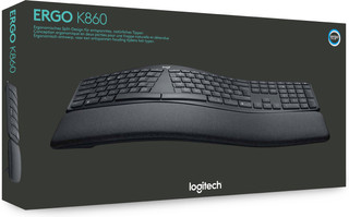 Logitech K860 Clavier Ergonomique sans Fil AZERTY