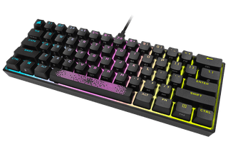 Corsair K65 RGB Mini Mechanical Gaming Keyboard Cherry MX Red AZERTY