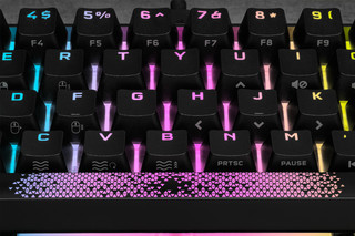 Corsair K65 RGB Mini Mechanical Gaming Keyboard Cherry MX Red AZERTY