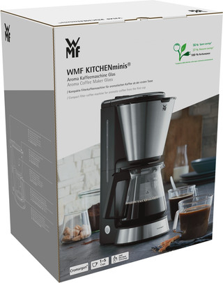 WMF KITCHENminis 412270011 avec Verseuse en Verre