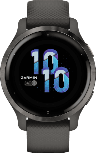 Garmin Venu 2S Grijs + Garmin Index S2 Smart - Zwart