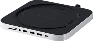 Satechi Aluminum Mac Mini Stand Hub Silver