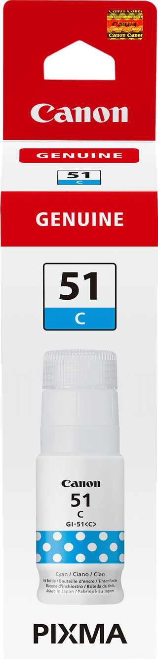 Canon GI-51 Inktflesje Cyaan