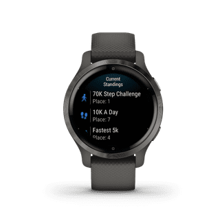 Garmin Venu 2S Grijs + Garmin Index S2 Smart - Zwart