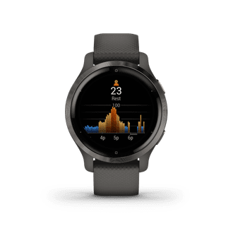 Garmin Venu 2S Grijs + Garmin Index S2 Smart - Zwart