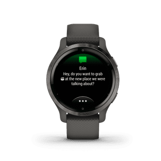 Garmin Venu 2S Grijs + Garmin Index S2 Smart - Zwart
