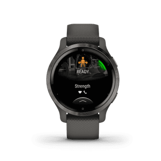 Garmin Venu 2S Grijs + Garmin Index S2 Smart - Zwart