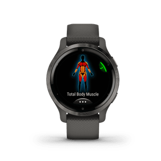 Garmin Venu 2S Grijs + Garmin Index S2 Smart - Zwart