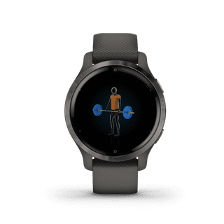 Garmin Venu 2S Grijs + Garmin Index S2 Smart - Zwart