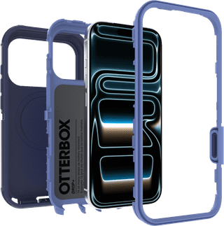 Otterbox Defender iPhone 18 Pro / 17 Pro Full Body Case met MagSafe Blauw