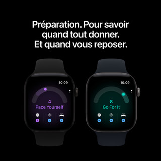 Apple Watch Series 12 42 mm Gris Bracelet Sport S/M
