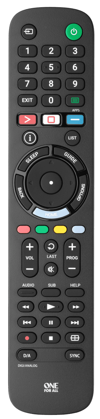 One for All URC4912 Sony Remote