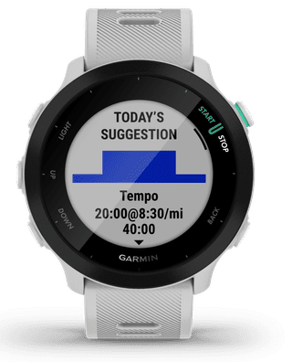 Garmin Forerunner 55 Wit