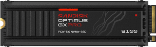 SANDISK Optimus GX PRO 8100 2TB Heatsink PCIe 5.0 NVMe SSD
