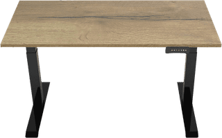 Euroseats Electric Sit-Stand Desk 160x80 Black/Oak
