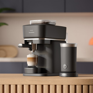 Philips Baristina BAR308/60 Zwart + Melkopschuimer