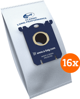 Philips S-Bag FC8021/05 Long Performance (16 pièces)
