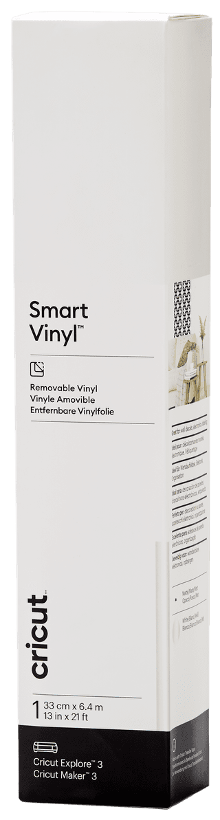 Cricut Smart Vinyl Verwijderbaar 33x640 Wit