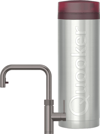 Quooker PRO3 + Quooker Flex Square Gunmetal