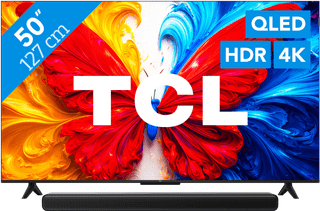 TCL 50" QLED S5L 4K (2026) + TCL S45H 2.0 Barre de Son